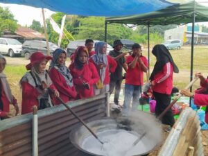 HLUN ke 27 dan HUT Tagana, Dharmasraya Siapkan 575 Kg Rendang untuk Buah Tangan