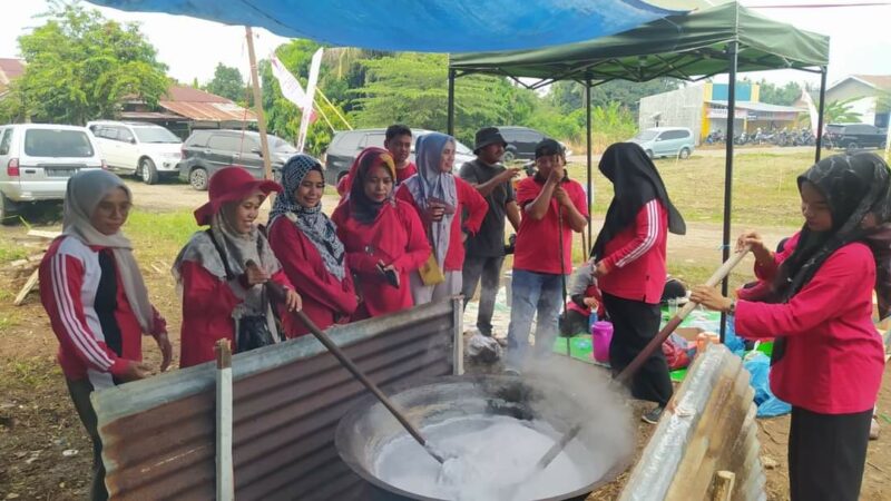 HLUN ke 27 dan HUT Tagana, Dharmasraya Siapkan 575 Kg Rendang untuk Buah Tangan