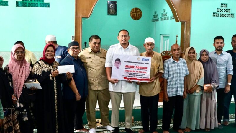 Andre Rosiade Bantu Musala Mukhlisin Seberang Padang Rp50 Juta