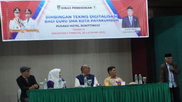 Bimtek Creative Learning: Langkah Wujudkan Payakumbuh Kota Pendidikan Berbasis Digital