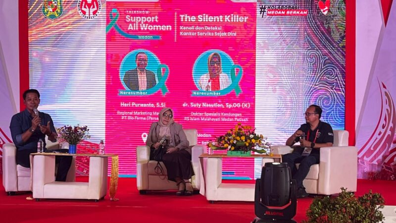 Talkshow di Medan, Bio Farma Ajak Warga Deteksi Dini Kanker Serviks