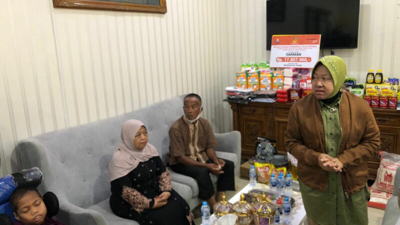 Mensos Bantu Keluarga Disabilitas Asal Payakumbuh, dari Sembako hingga Dibuatkan Warung