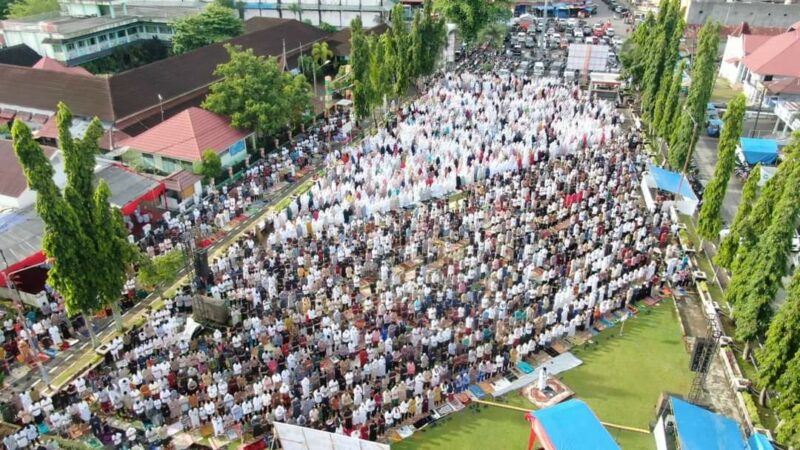 Pemko Pariaman berencana akan melaksanakan Salat Idul Adha 1445 H/2024 M di Lapangan Merdeka pada Senin (17/6/2024).