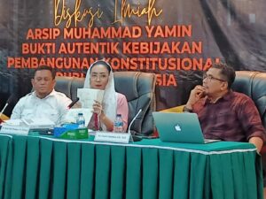 Peta Jalan Pembangunan Nasional Gagasan M Yamin Didorong Dikaji dan Diimplementasikan