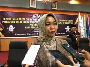 Ketua KPU Sumbar Yanuk Sri Mulyani mengatakan, Perindo menjadi partai terakhir yang mendaftarkan bakal calon legislatif (bacaleg) ke KPU pada