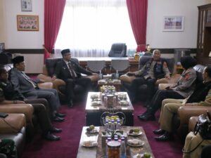 Irwasda Polda Sumbar, Kombes Pol Arif Rahman Hakim beserta rombongan melakukan kunjungan kerja ke Kota Payakumbuh pada Senin (22/5/2023).