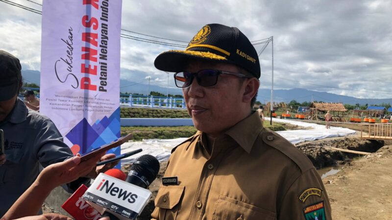 Kepala Dinas Kehutanan Sumbar Yozarwardi mengatakan, kebakaran lahan di Pessel yang saat ini tersebar di delapan titik, sudah 95 persen