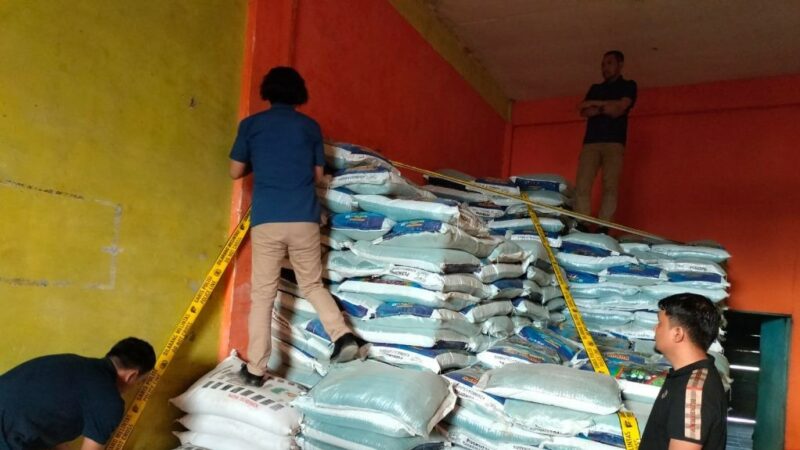 Diduga Palsu, 2.993 Karung Pupuk Disita Polisi di Pasaman Barat