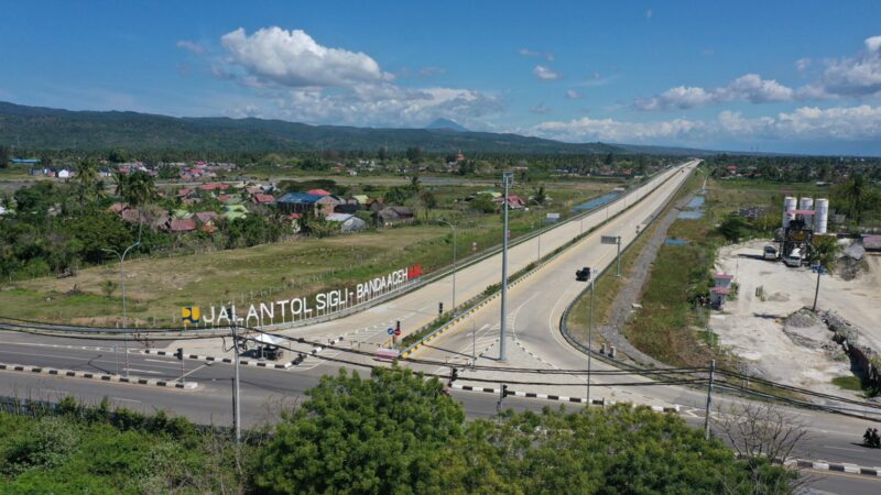 Hari Ini, HK Operasikan Tol Sigli - Banda Aceh Tanpa Tarif