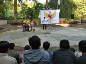 Menyongsong hari lahir Pancasila 1 Juni 2023, Furqan AMC, Ketua DPP Partai Solidaritas Indonesia (PSI) membekali pemahaman akan Pancasila