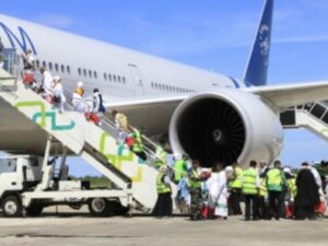 Satu CJH kloter 6 Embarkasi Padang batal berangkat ke Tanah Suci pada Sabtu (10/6/2023). CHJ asal Padang itu batal berangkat karena sakit.