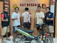 Kabur selama lima bulan, pelaku pencurian kendaraan bermotor (curanmor) berinisial MM (24) akhirnya berhasil diringkus Polres Sijunjung,