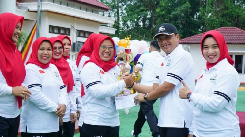 Hari Bhakti Adhyaksa di Dharmasraya Diisi Pekan Olahraga