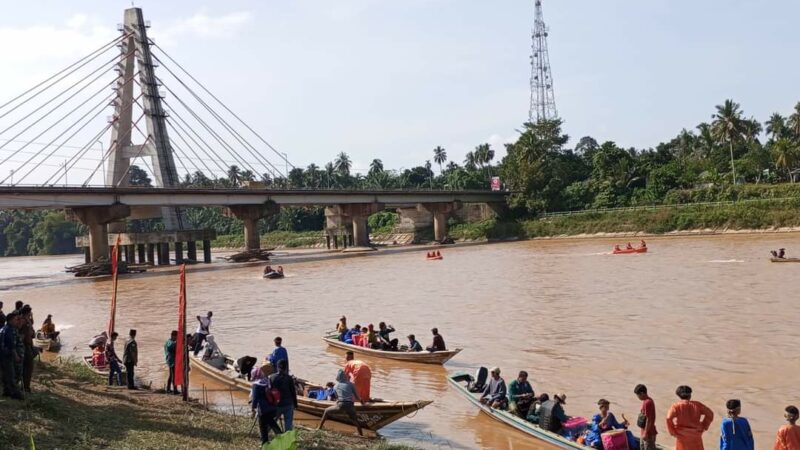 Resmi Berlayar, Ekspedisi Batanghari 2023 Dimulai dari Dharmasraya