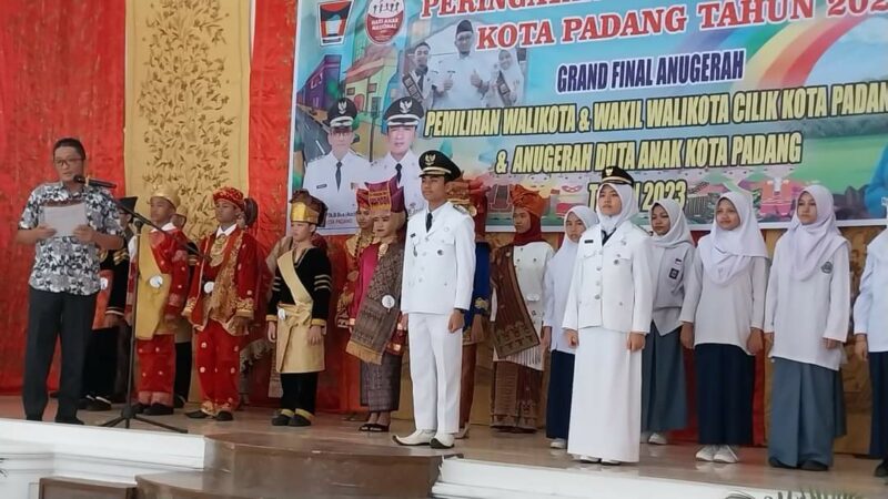 Forum Anak Kota Padang Periode 2023-2025 Dikukuhkan