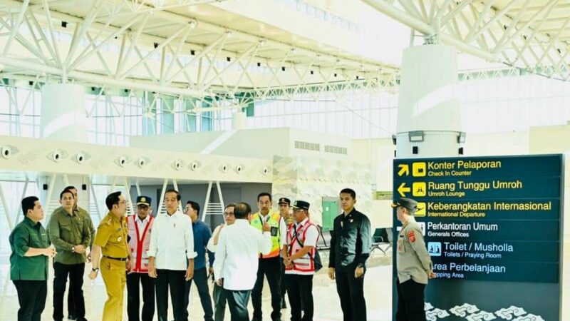 Jokowi Apresiasi Peningkatan Aktivitas Penerbangan di Bandara Kertajati