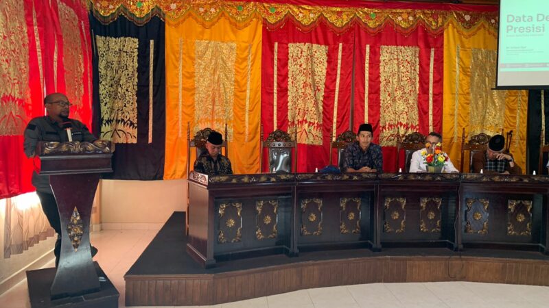 Data Desa Presisi Sebagai Patron Pembangunan Nagari Panampuang
