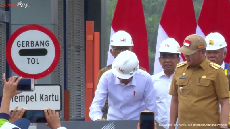 Resmikan Tol Bengkulu- Taba Penanjung, Jokowi: Akan Muncul Titik Pertumbuhan Ekonomi Baru