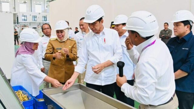 Kunjungi PT Pindad, Presiden: Industri Pertahanan Indonesia Punya Prospek Bagus