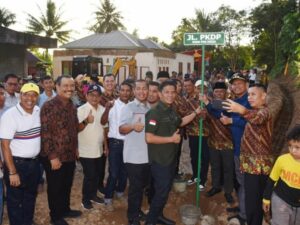 Kini Ada Jalan PKDP di Desa Kampuang Gadang Pariaman