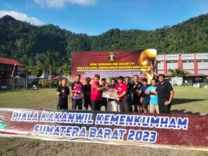 Tim Wartawan Rebut Juara 3 Kemenkumham Cup 2023