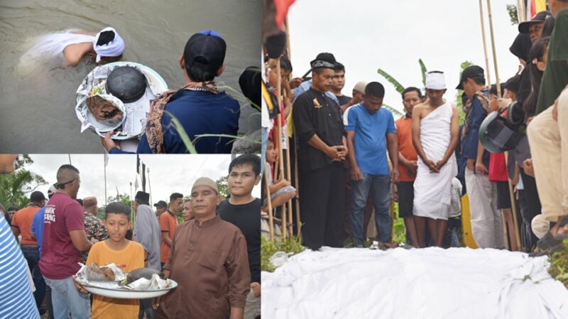 'Maambiak Tanah' Mengawali Proses Tabuik Pariaman