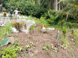 Warga sekitaran pandam pekuburan di Seberang Padang menceritakan awal melihat banyaknya jenazah bergelimpangan di