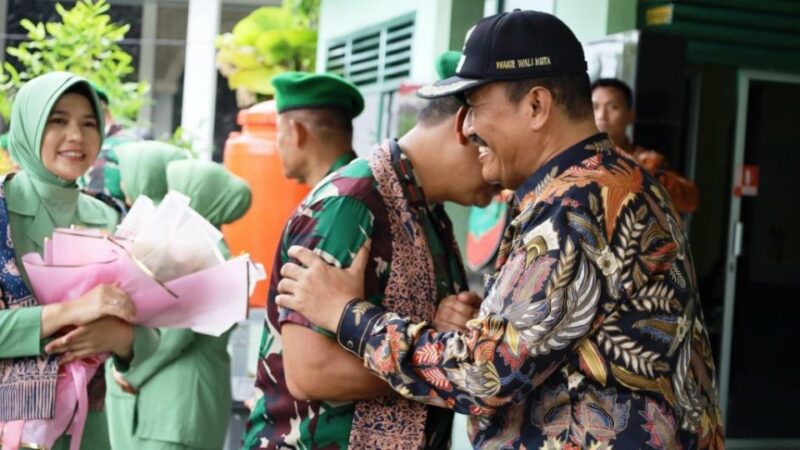 Wawako Sambut Kunjungan Danrem 032 Wirabraja di Pariaman