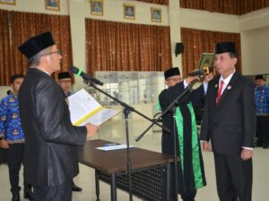 Arfian kini menempati jabaran baru sebagai Inspektur Kota Padang. Ia menggantikan posisi Syuhandra yang sudah memasuki masa pensiun.