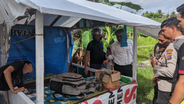 Polisi Amankan Rangkaian Bom Ikan yang Ditemukan Warga di Pariaman