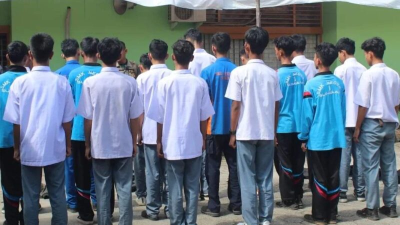 Bolos di Jam Sekolah, 18 Pelajar Diamankan Pol PP Padang