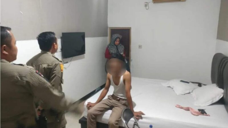 Pol PP Padang Amankan Pasangan Bukan Suami Istri dari Penginapan di Kampung Pondok