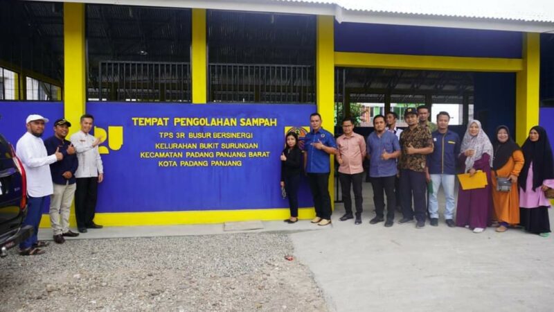 Diserahkan PUPR, Padang Panjang Kini Bisa Olah Sampah Sendiri