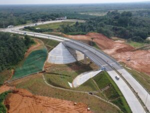 HK Mulai Bangun Tol Lingkar Pekanbaru Sepanjang 30,57 Km