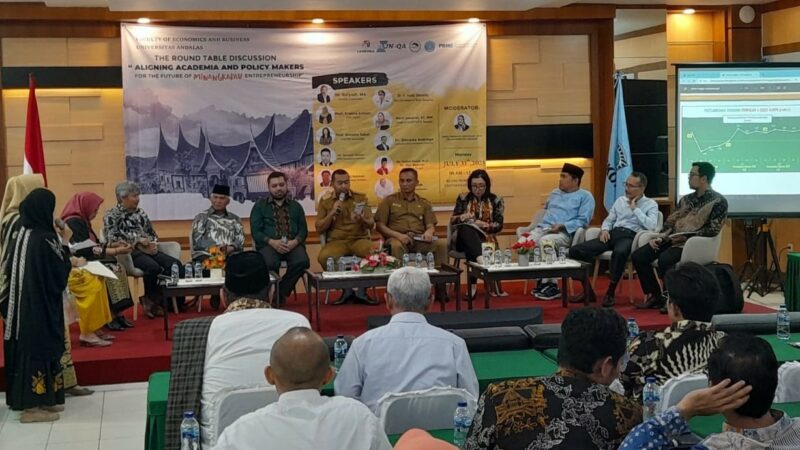 Round Table Discussion FEB Unand: Menggali Potensi Kewirausahaan Minangkabau