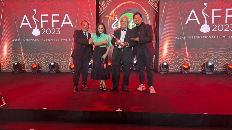 Pemeran Utama Film Perjalanan Pertama Raih Best Actor di Ajang AIFFA 2023