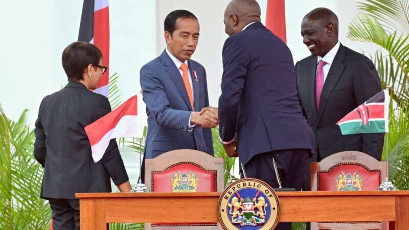 Presiden Jokowi Dorong Pembentukan Preferential Trade Agreement Indonesia - Kenya