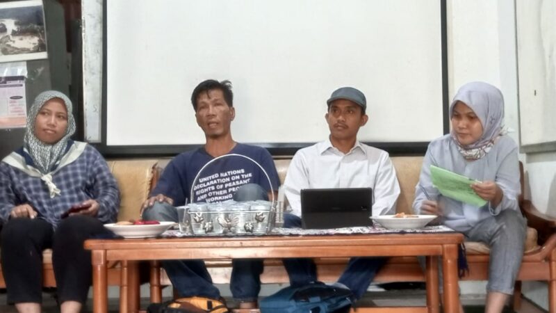 Jaringan Pembela Hak Asasi Manusia dan Masyarakat Sipil Sumatra Barat gelar konferensi pers terkait masalah tanah di Air Bangis pada Rabu