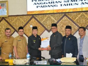 DPRD Setujui Perubahan KUA PPAS APBD Kota Padang 2023