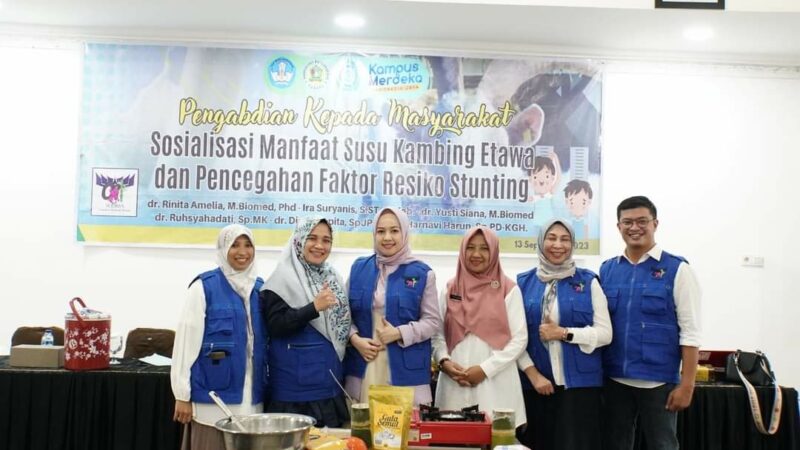 Cegah Stunting, Tim PKM Unbrah Kenalkan Produk Olahan Yodiwa