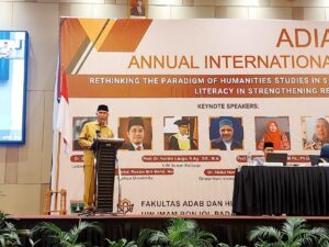 Gubernur Sumbar, Mahyeldi Ansharullah menghadiri ADIA AIC 2023. [Foto: Dok. UIN IB Padang]