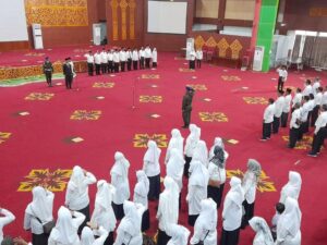 Upacara Peringatan Hari Lahir Pancasila di UIN IB Padang. [Foto: Dok. UIN IB Padang]