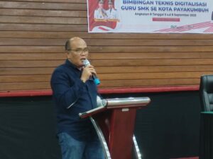 Bimtek Digitalisasi Tahap II, Supardi: Defisit Boleh Melanda, Kualitas Guru Tak Boleh Turun