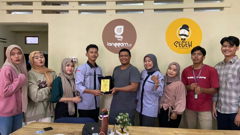 2 Bulan Praktek Jurnalistik, Mahasiswa Magang Langgam Gelar Acara Penutupan