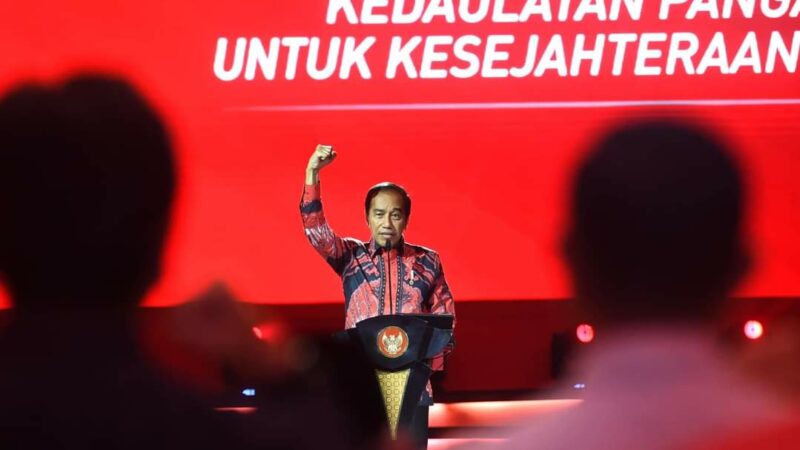 Presiden Jokowi Tekankan Pentingnya Visi Taktis Kedaulatan Pangan