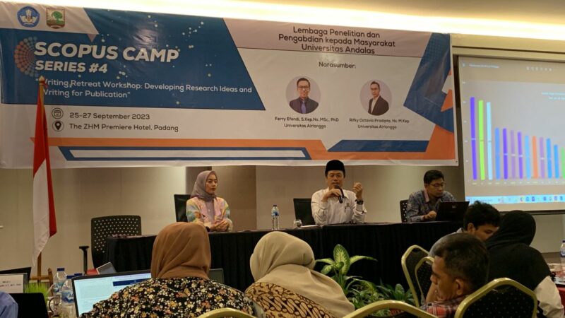 Tingkatkan Kualitas Publikasi Ilmiah, LPPM Unand Gelar Scopus Camp ke 4