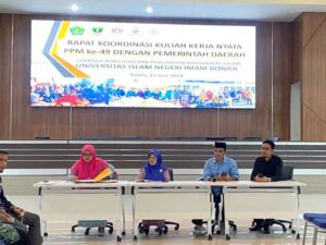 Rapat Koordinasi KKN PPM ke-49 UIN Imam Bonjol Padang dengan pemerintah daerah. [Foto: Dok. UIN IB Padang]