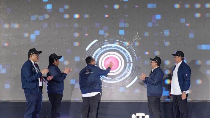 Menag Yaqut membuka secara resmi OASE PTKI ke-II di Auditorium Harun Nasution, Kampus UIN Syarif Hidayatullah Jakarta. [Foto: Dok. UIN IB Padang]