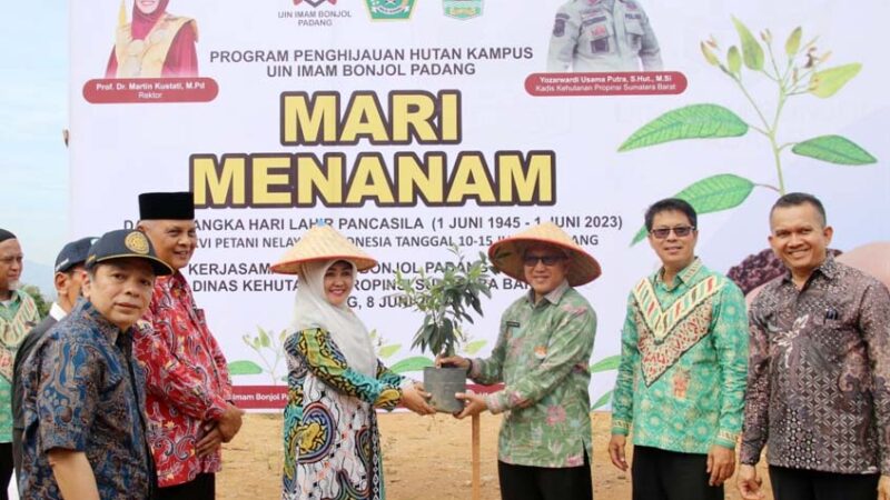 Penghijauan di Kampus III UIN Imam Bonjol Padang. [Foto: Dok. UIN IB Padang]