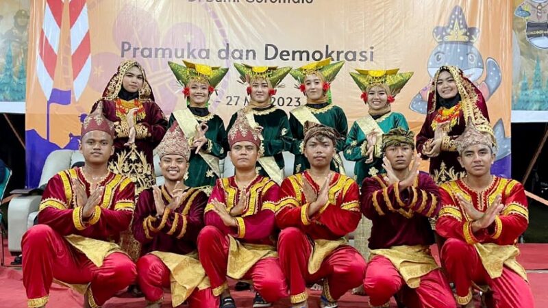Racana Rohana Kudus UIN IB Padang tampilkan budaya Minangkabau di Sulawesi. [Foto: Dok. UIN IB Padang]